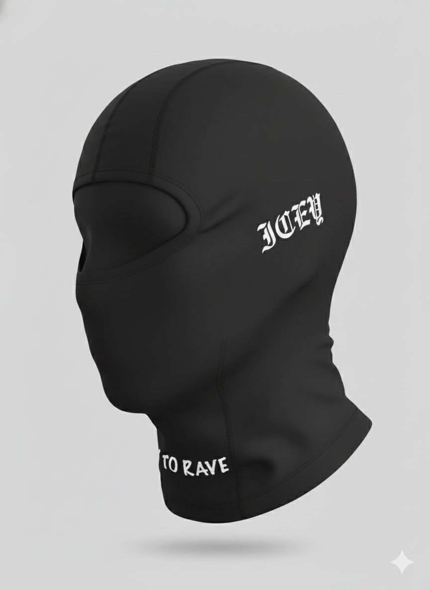 "Ready to Rave" Ski Mask